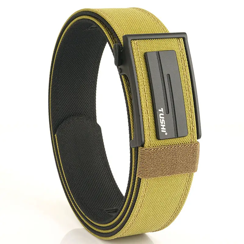 Men's 3.8" Cross-Body Belt with Automatic Buckle & Nylon Strap - Image 3