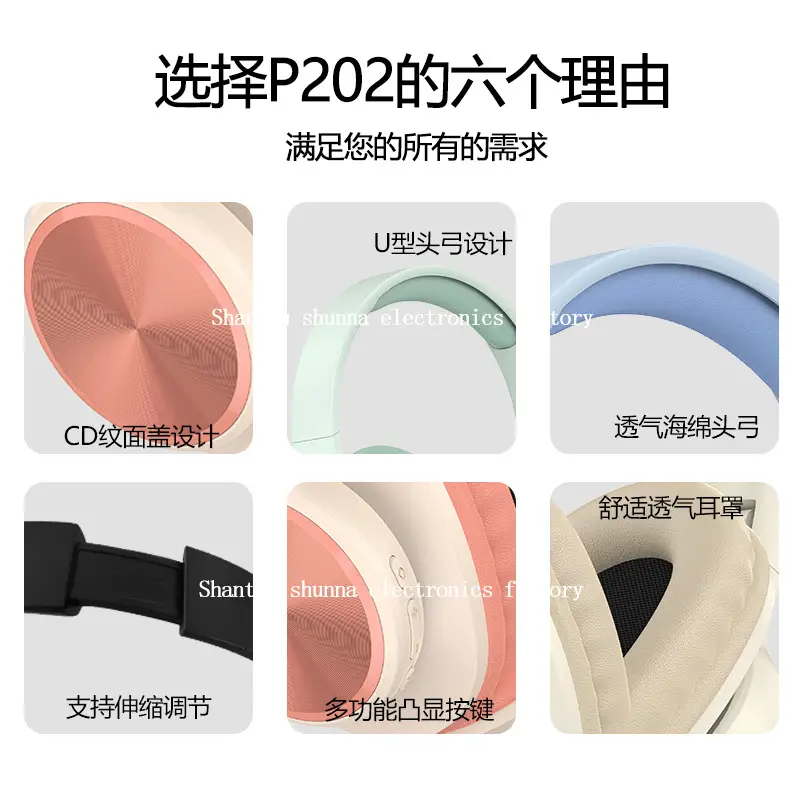 Over-Ear Wireless Headset with 3D Sound & Long Battery - Image 7