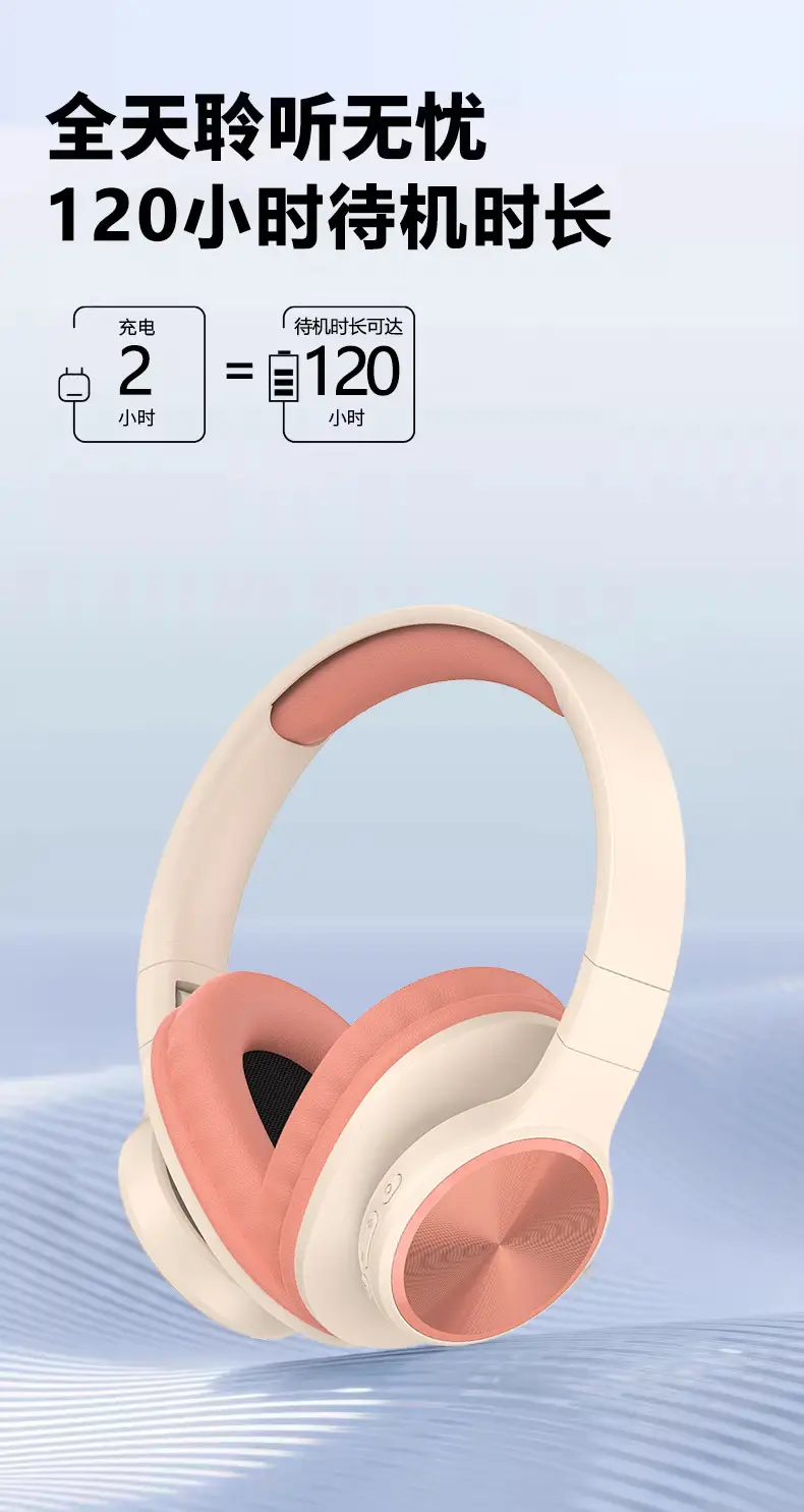 Over-Ear Wireless Headset with 3D Sound & Long Battery — feature 10