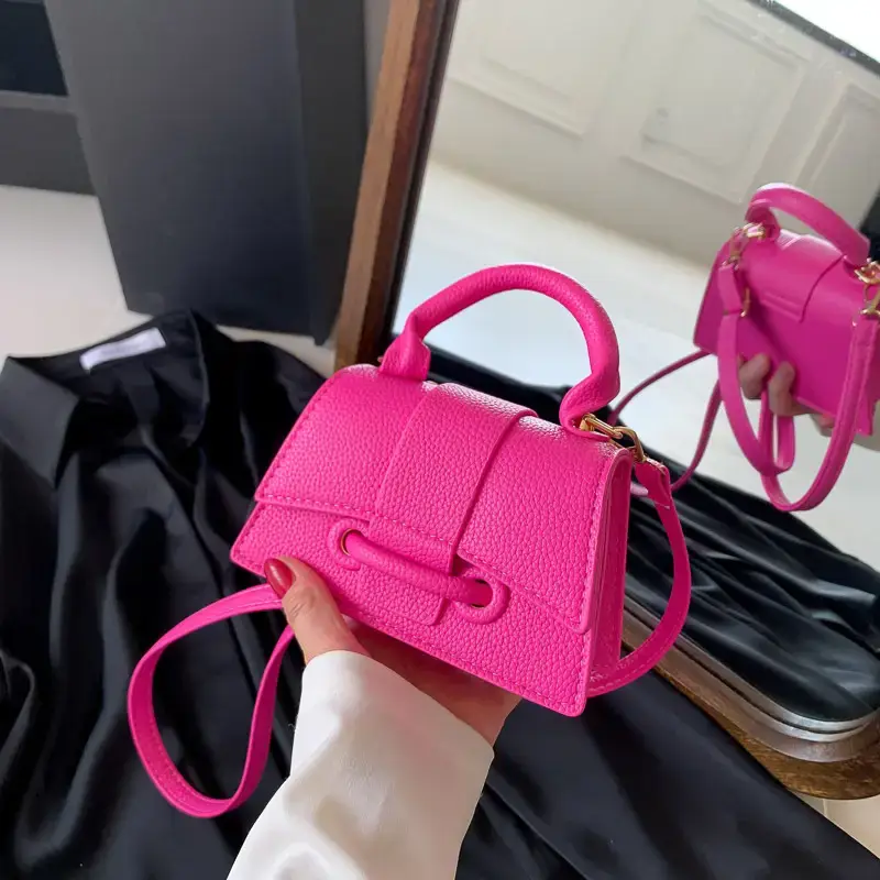 Brown Leather Shoulder Messenger Bag for Women 2023 - Image 9