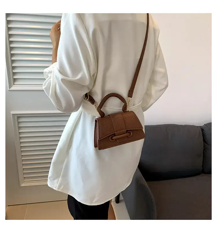 Brown Leather Shoulder Messenger Bag for Women 2023 — feature 13