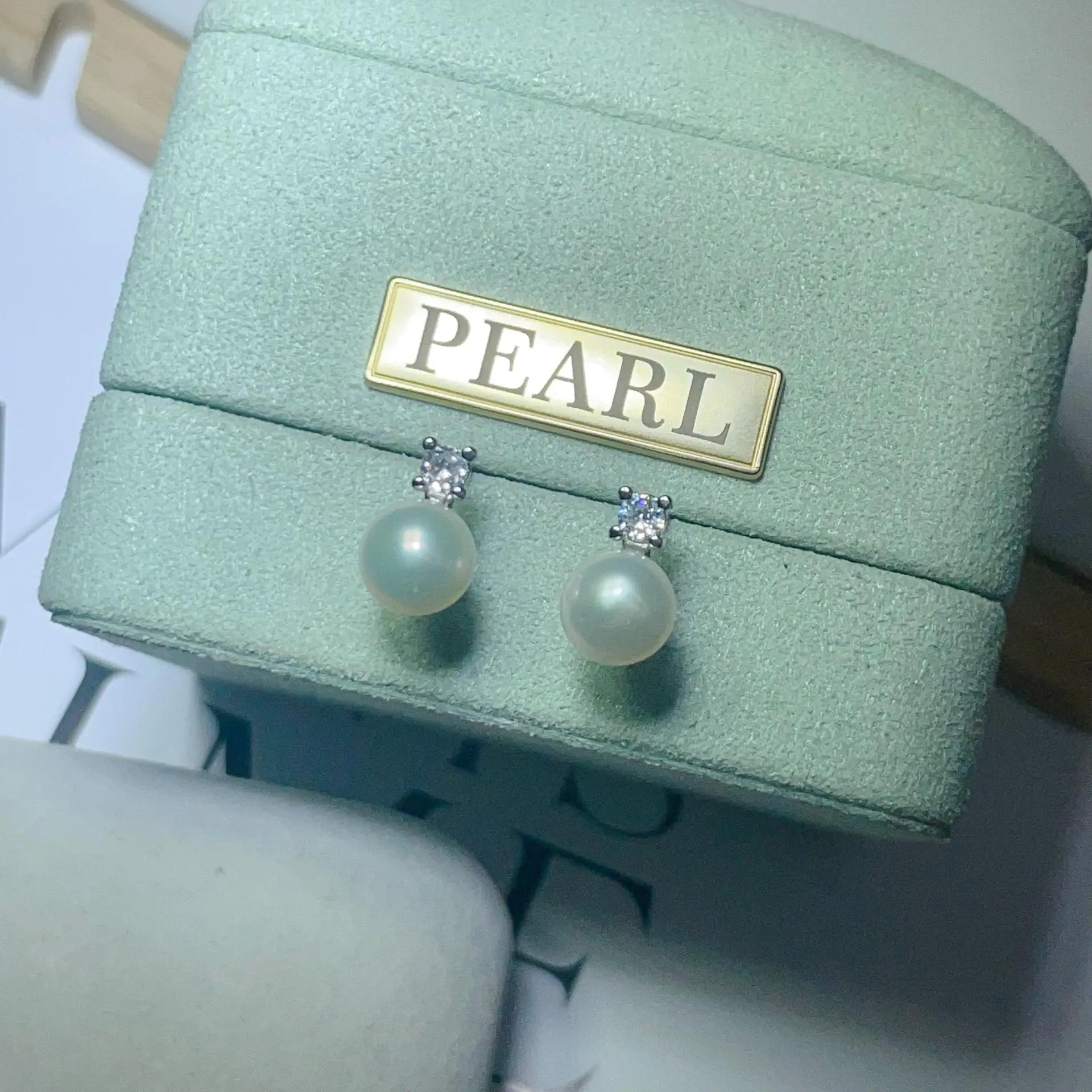 S925 Pearl Earrings Princess Diana Star Source — feature 17