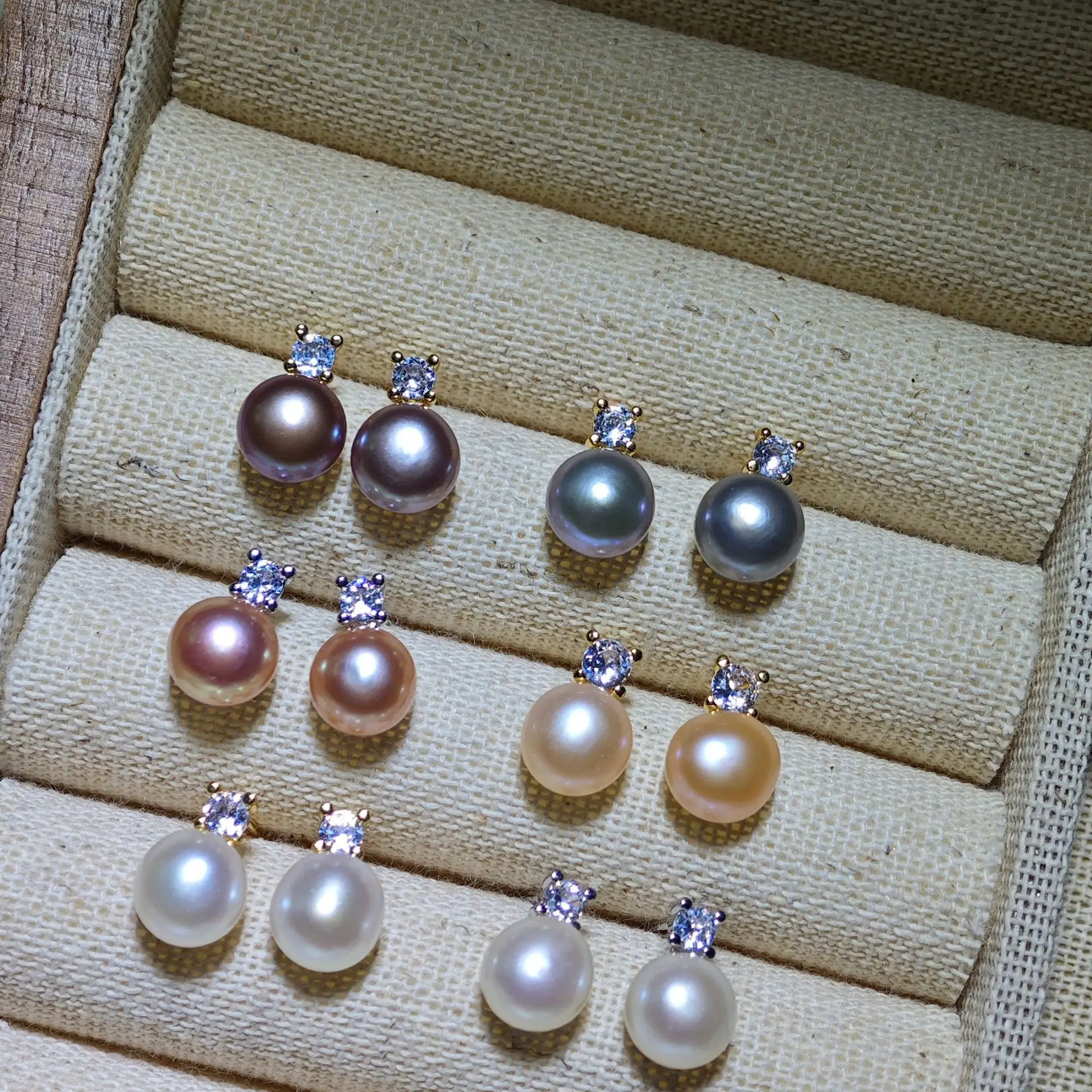 S925 Pearl Earrings Princess Diana Star Source — feature 2