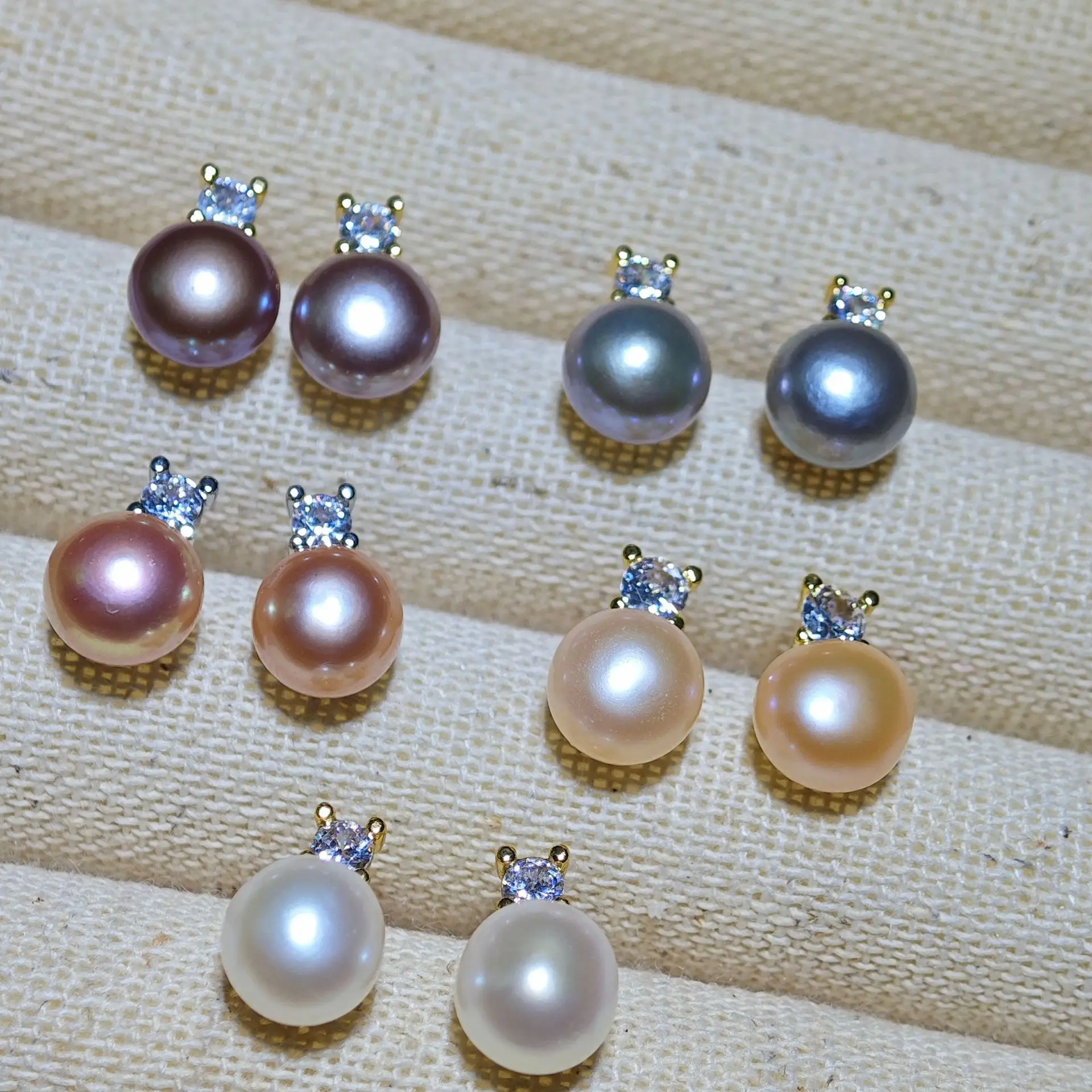 S925 Pearl Earrings Princess Diana Star Source — feature 5