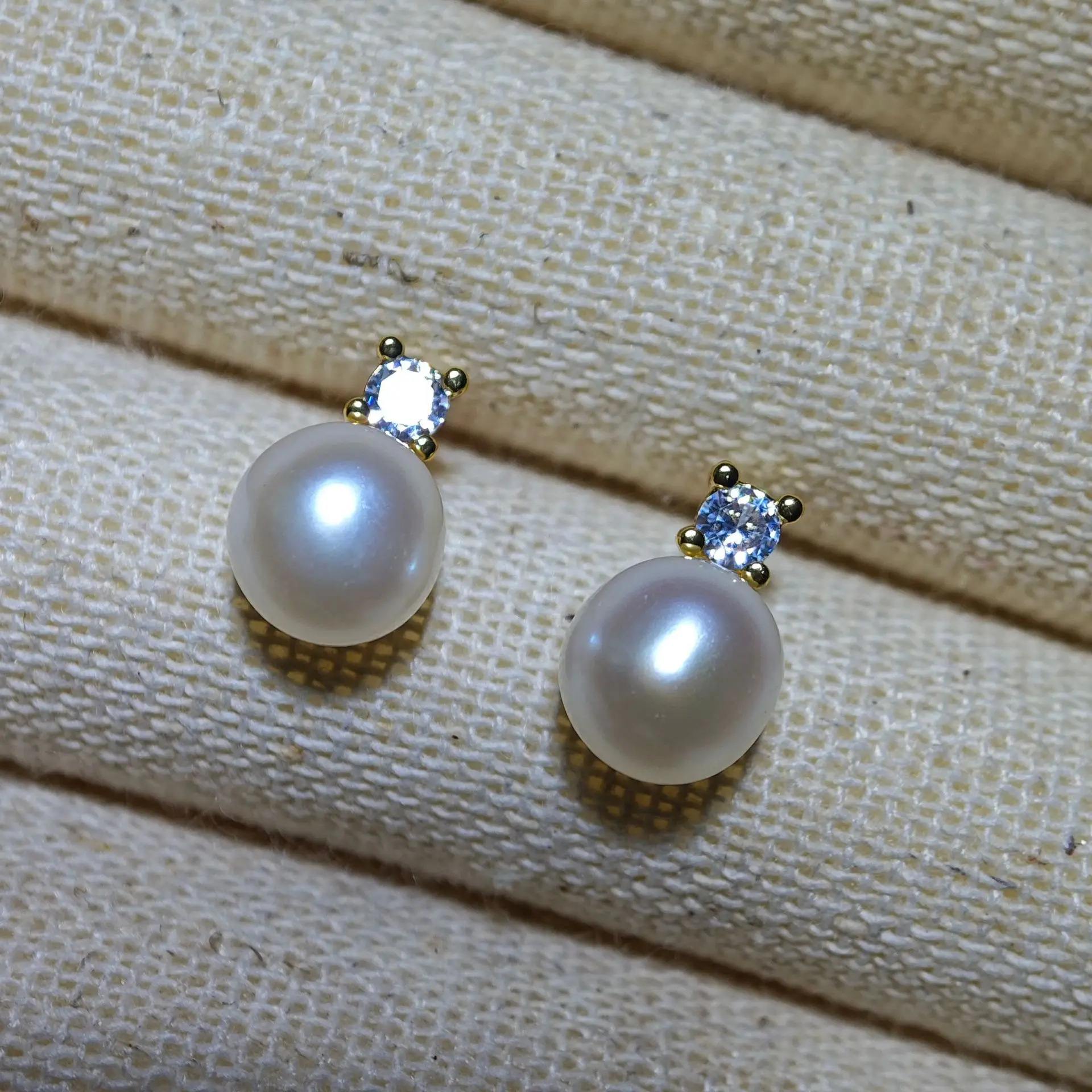 S925 Pearl Earrings Princess Diana Star Source — feature 9