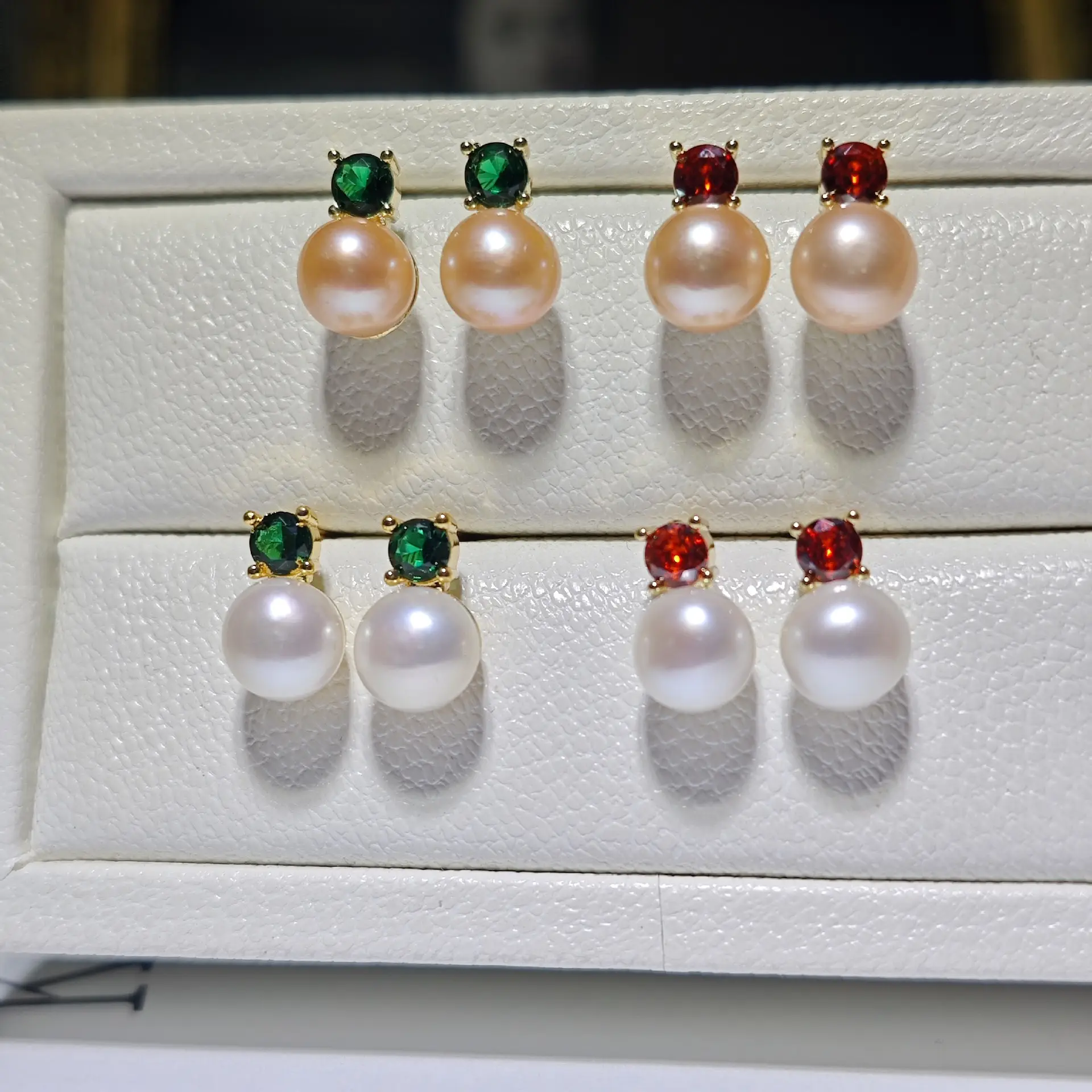 S925 Pearl Earrings Princess Diana Star Source - Image 2
