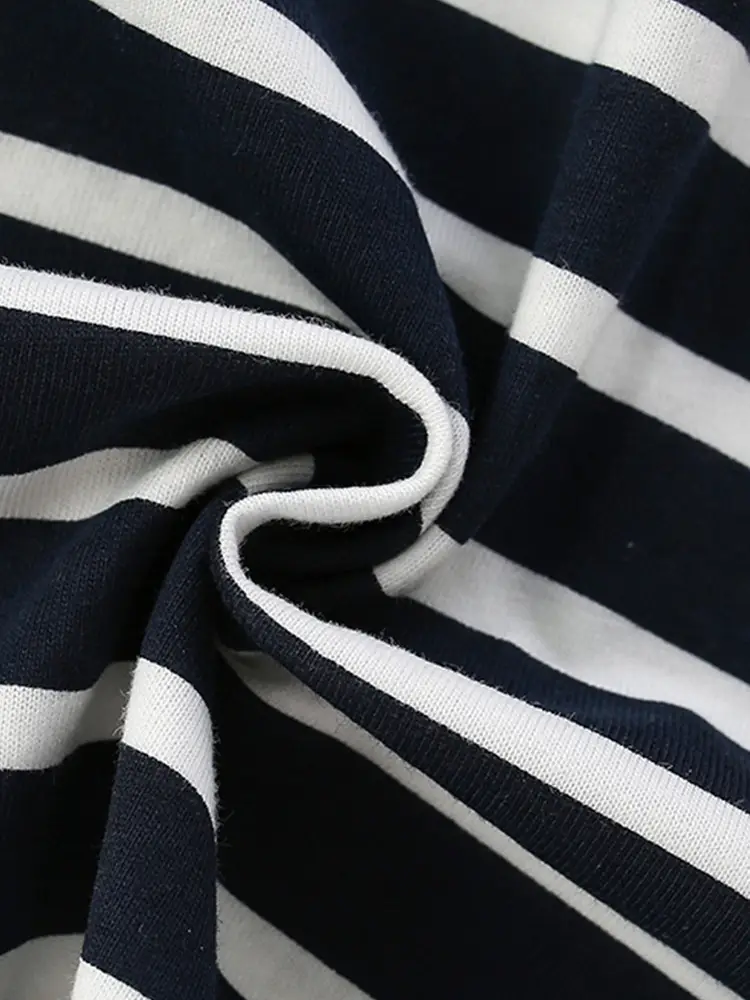 Malwee Boys Striped T-Shirt Autumn Casual Long Sleeve - Image 5