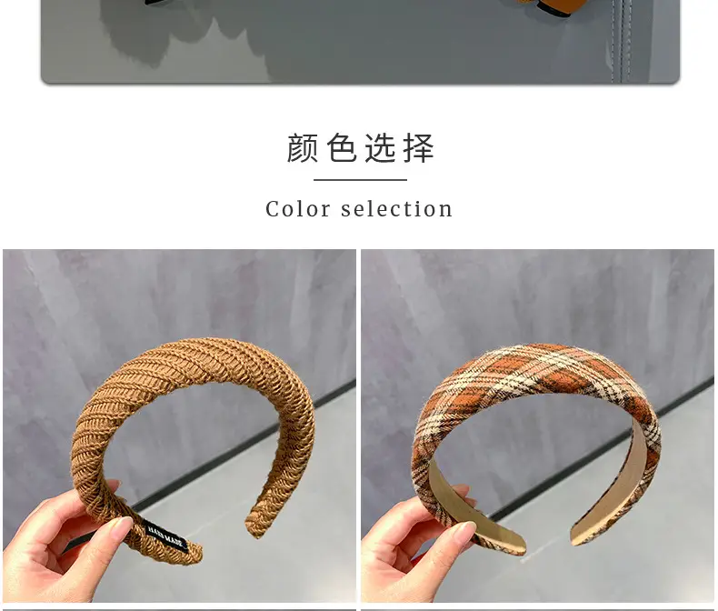 Maillard Braided Skull Top Headband for Women — feature 2