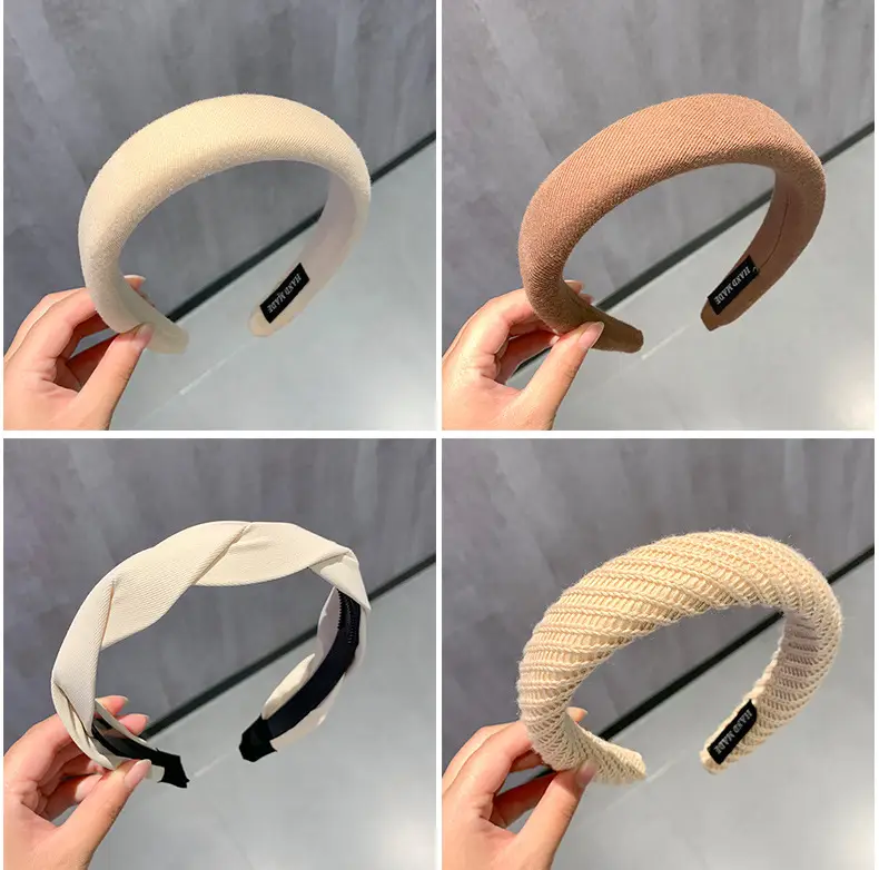 Maillard Braided Skull Top Headband for Women — feature 3