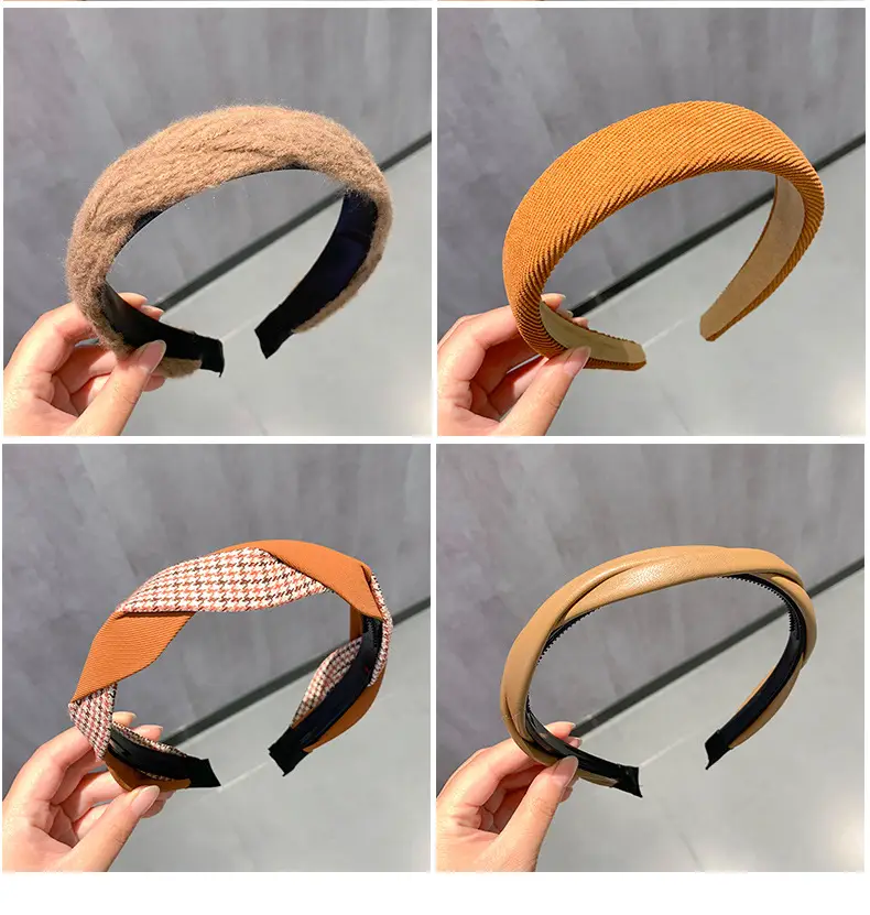 Maillard Braided Skull Top Headband for Women — feature 4