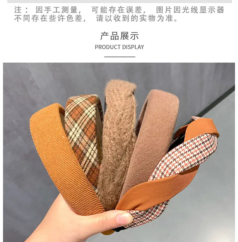 Maillard Braided Skull Top Headband for Women — feature 6