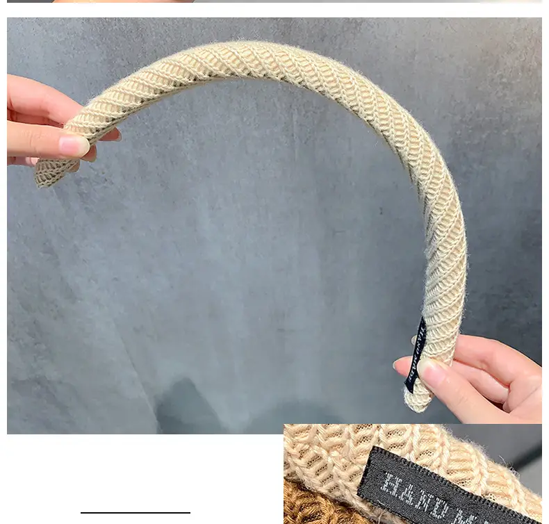 Maillard Braided Skull Top Headband for Women — feature 7