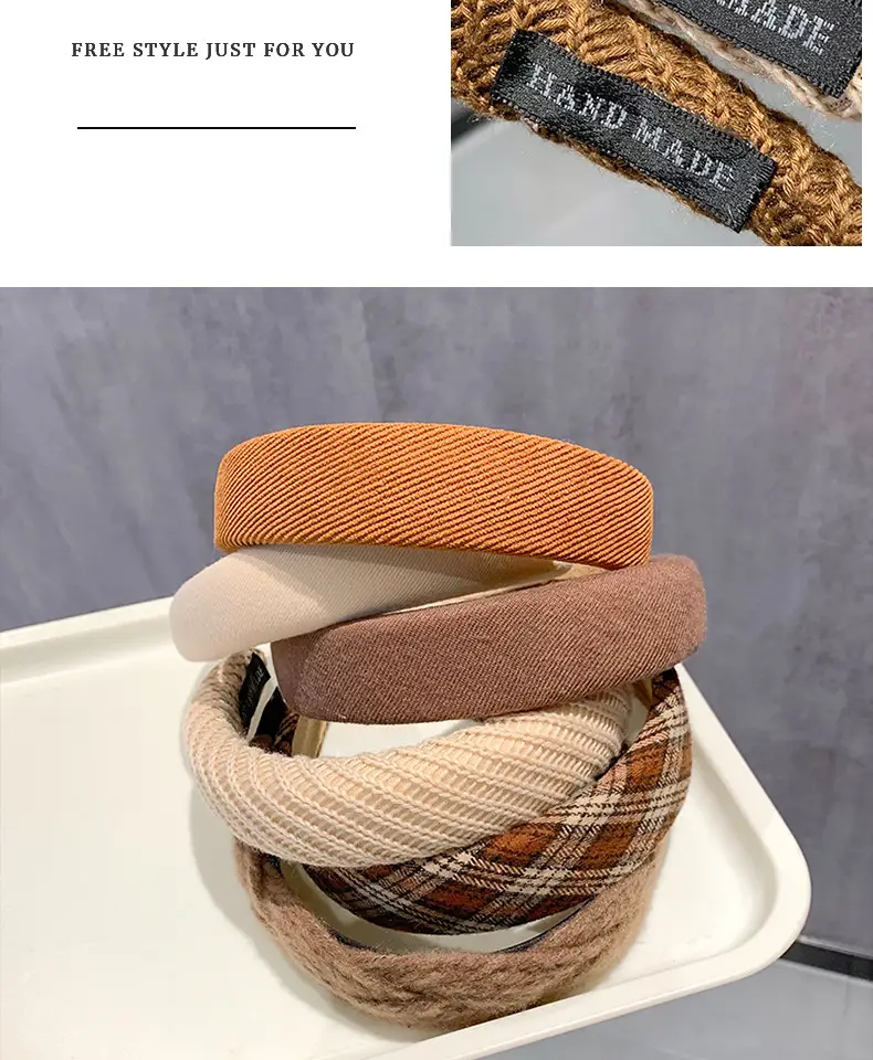 Maillard Braided Skull Top Headband for Women — feature 8