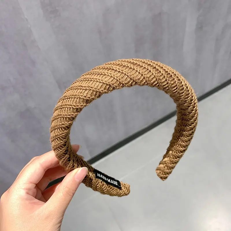 Maillard Braided Skull Top Headband for Women - Image 3
