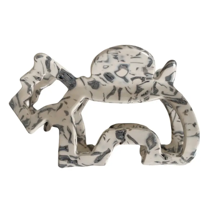 Blue Glitter Dog Hair Clip for Girls - Image 12
