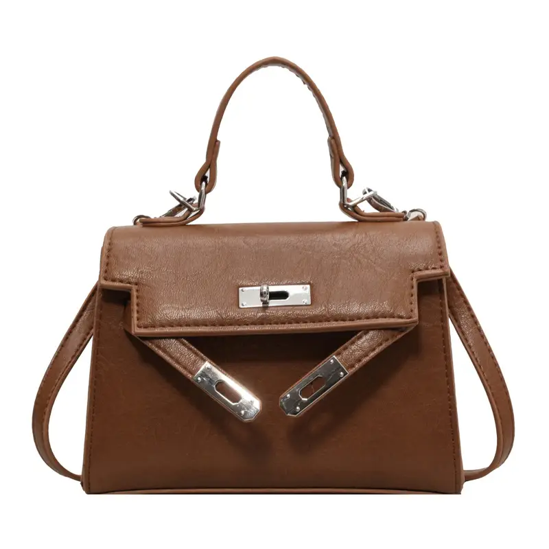 Women Shoulder Messenger Bag Brown Leather 2023 - Image 9