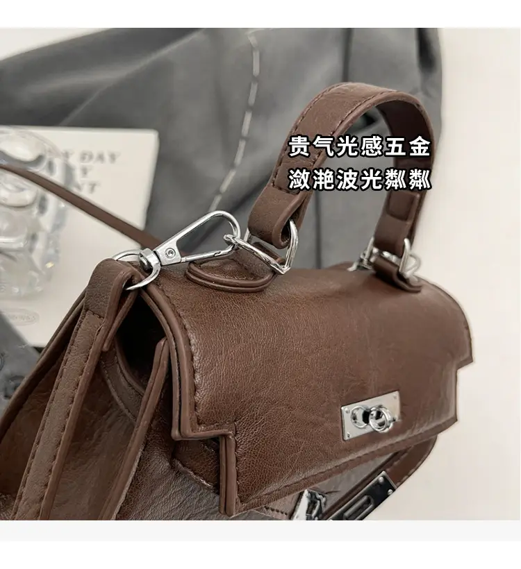 Women Shoulder Messenger Bag Brown Leather 2023 — feature 5