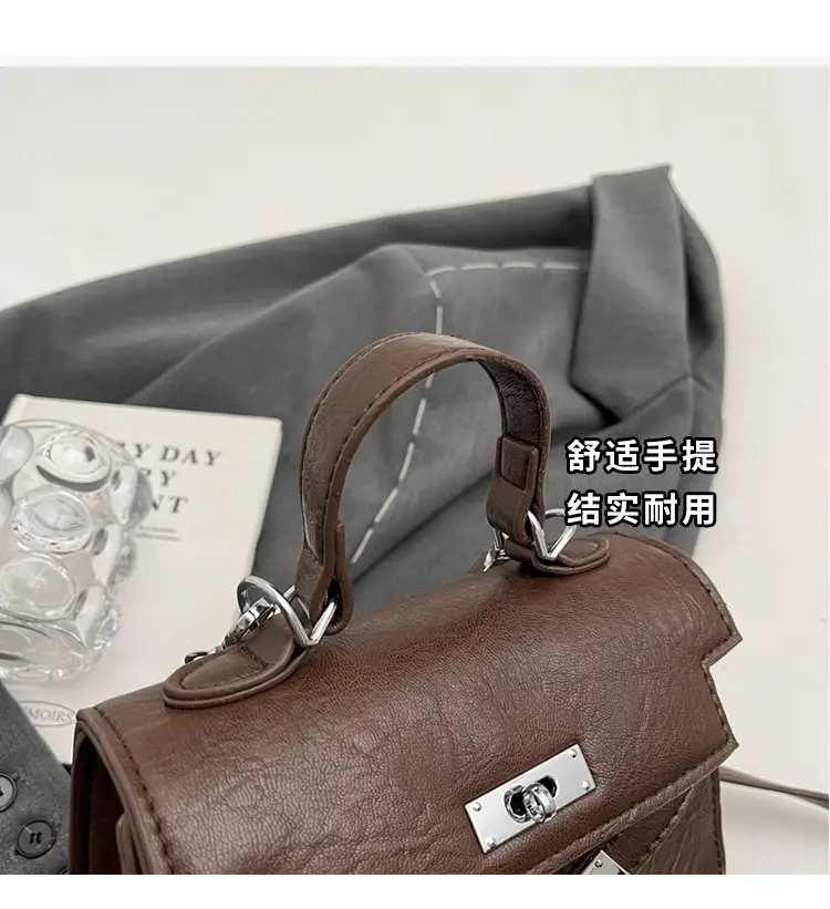 Women Shoulder Messenger Bag Brown Leather 2023 — feature 7