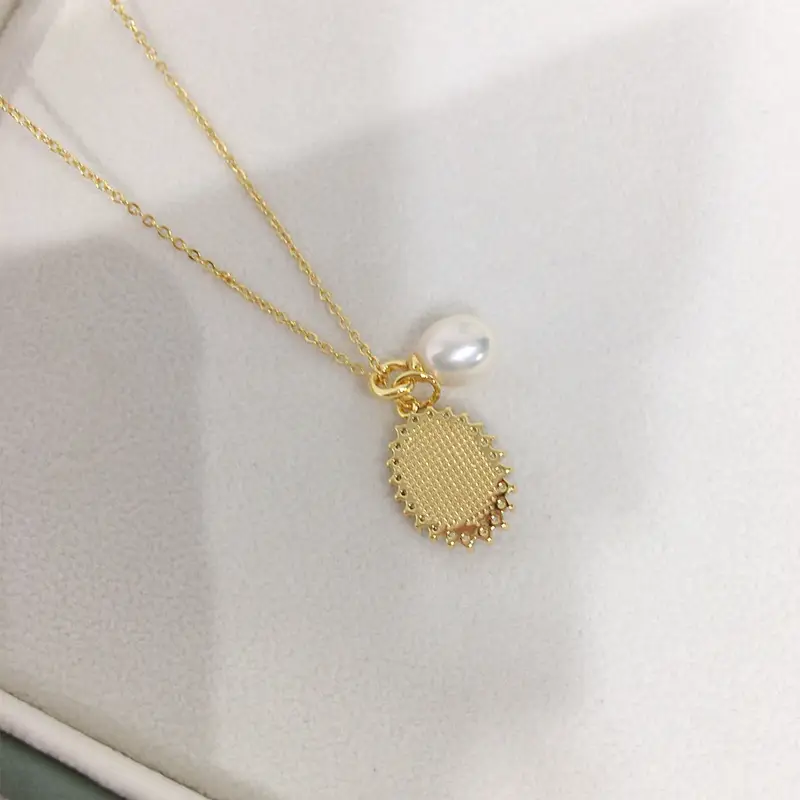 Zhuji Yuan Natural Pearl Pendant with Abalone Shell - Image 4