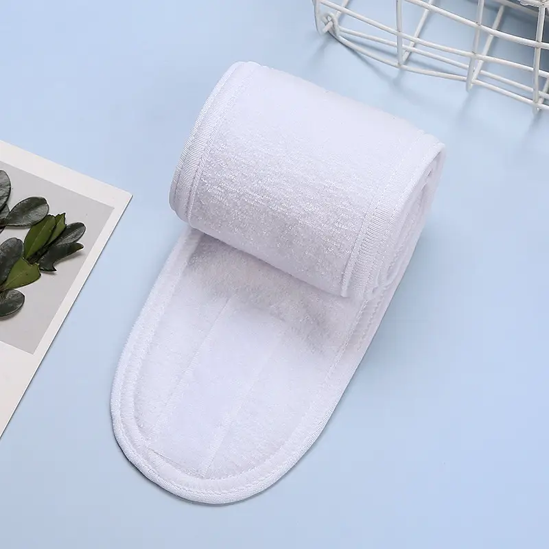 Black Fleece Maternity Headband with Magic Tape - Image 16