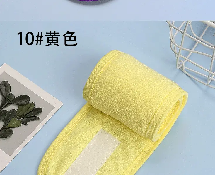 Black Fleece Maternity Headband with Magic Tape — feature 23