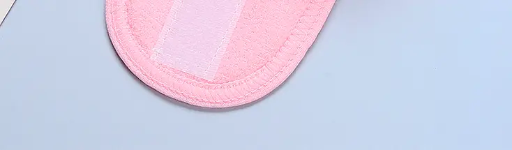 Black Fleece Maternity Headband with Magic Tape — feature 29