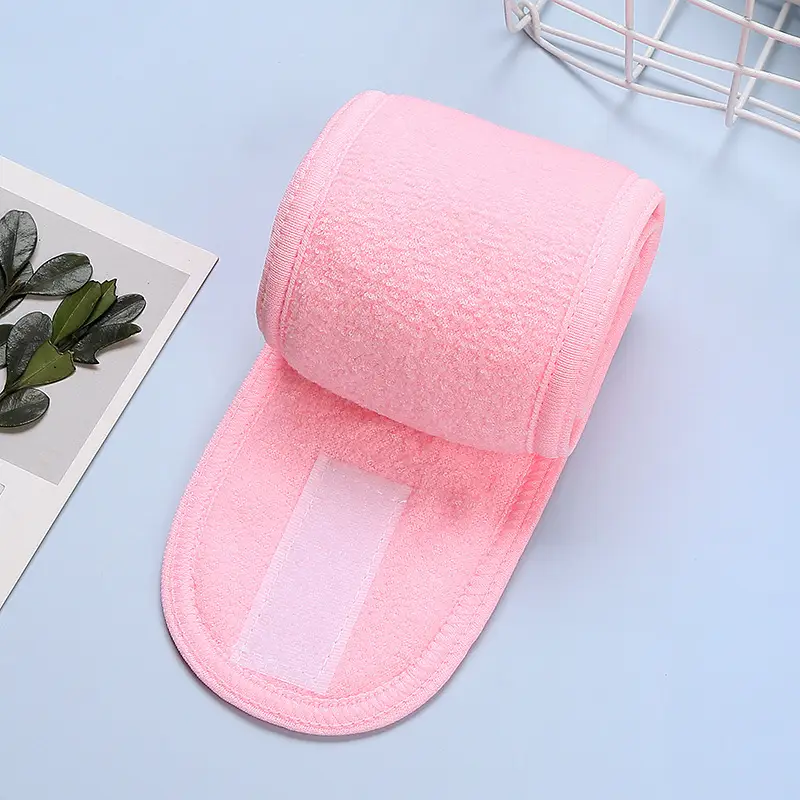 Black Fleece Maternity Headband with Magic Tape - Image 14