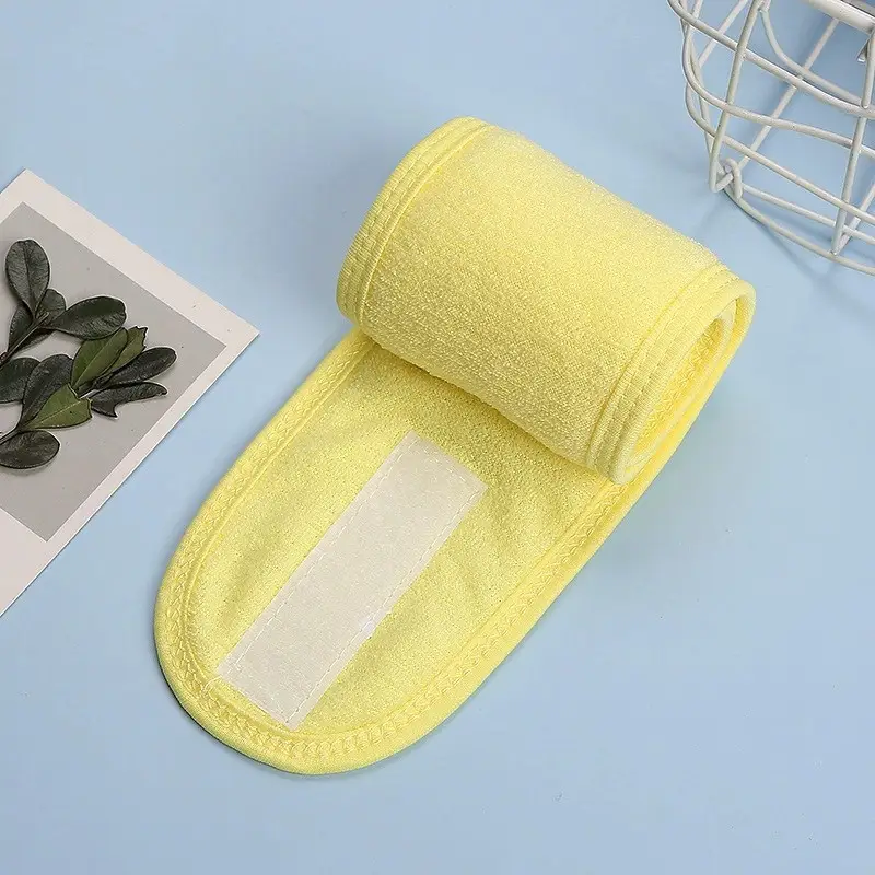 Black Fleece Maternity Headband with Magic Tape - Image 9