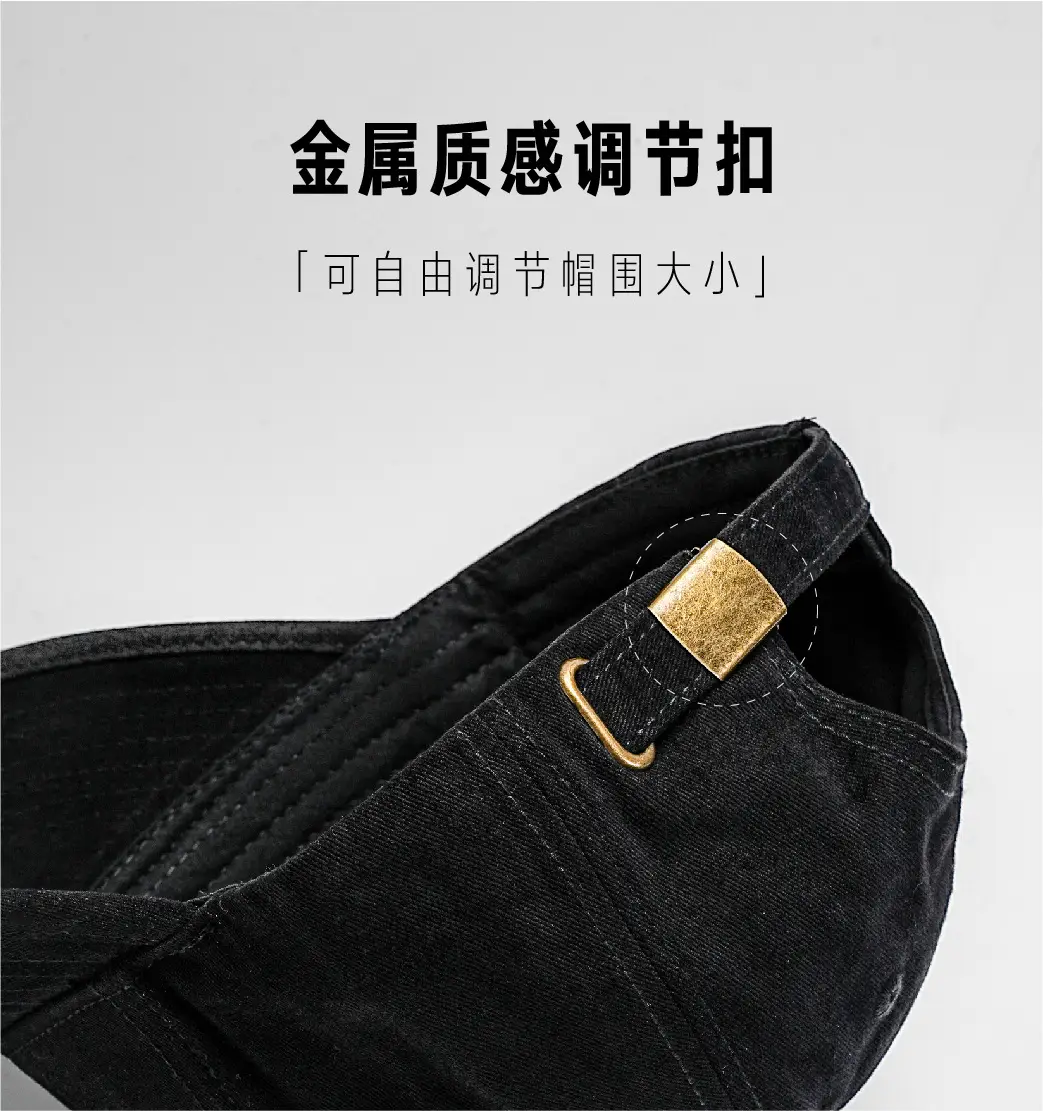 High Quality Baseball Cap with Embroidered Logo — feature 11