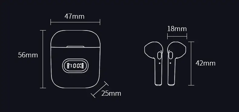 Amazon Bluetooth Headset High-Quality Sound ENC Call Noise Reduction Wireless Semi-In-Ear New Model Ultra-Long Battery Life J15 β feature 13