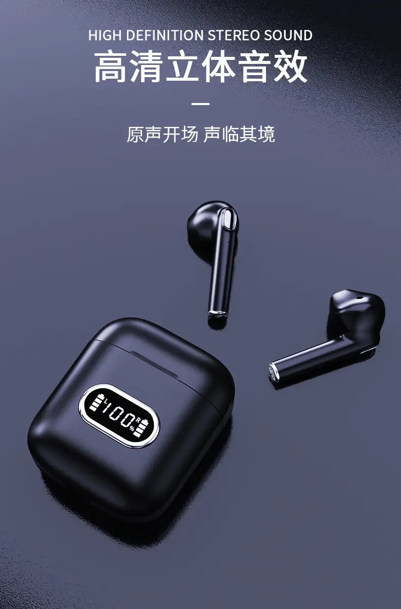 Amazon Bluetooth Headset High-Quality Sound ENC Call Noise Reduction Wireless Semi-In-Ear New Model Ultra-Long Battery Life J15 β feature 4