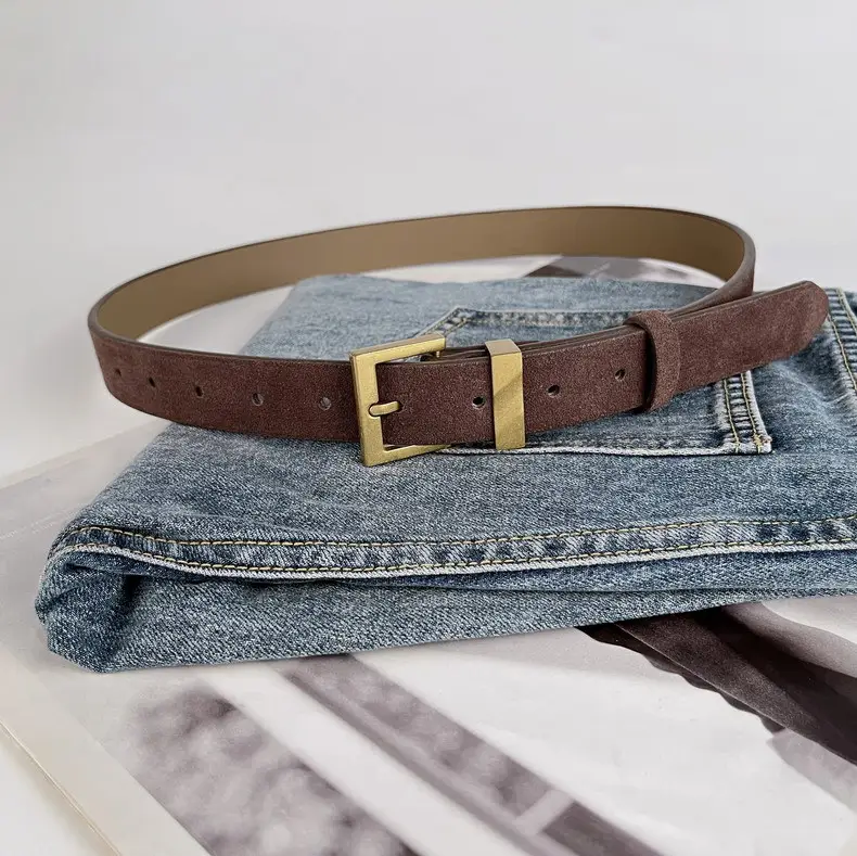 Light Blue H-Buckle Belt for Women β feature 12