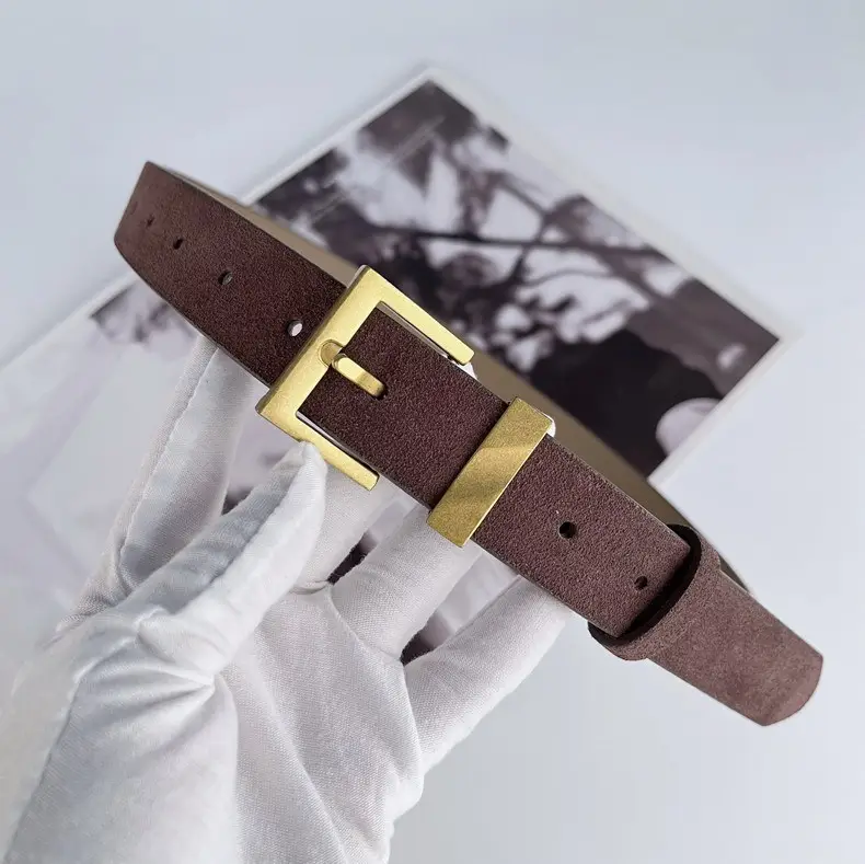 Light Blue H-Buckle Belt for Women β feature 18