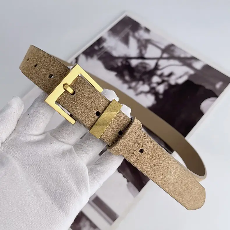 Light Blue H-Buckle Belt for Women β feature 20