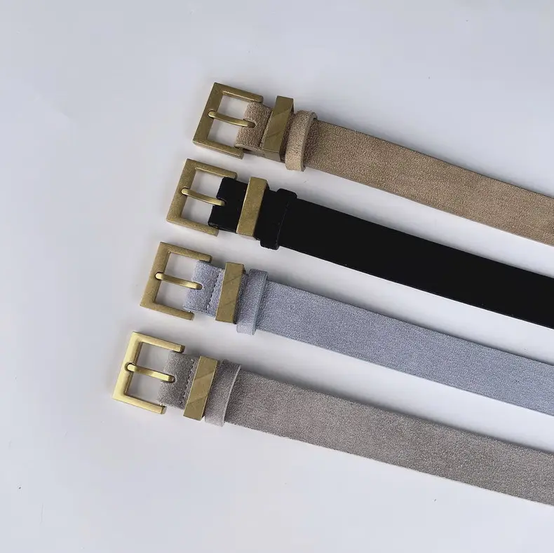 Light Blue H-Buckle Belt for Women β feature 6