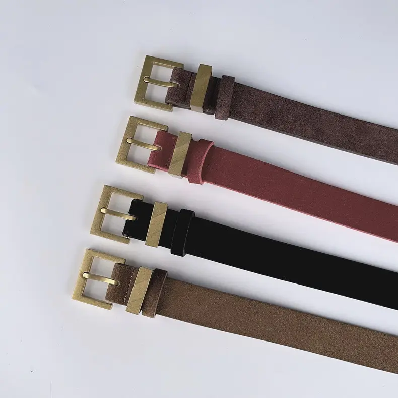 Light Blue H-Buckle Belt for Women β feature 7