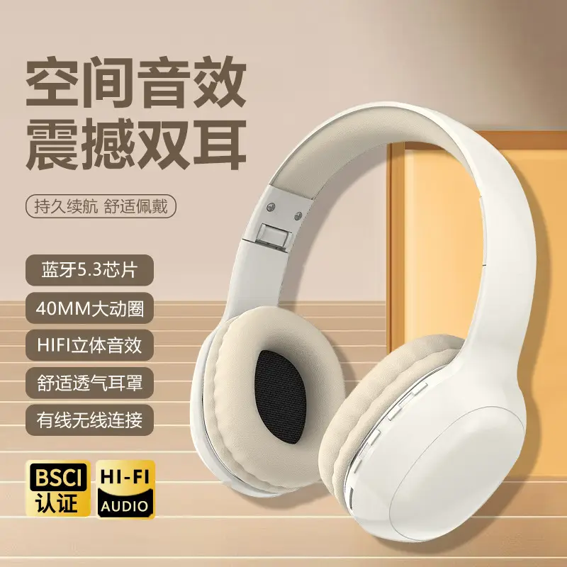 Wireless Bluetooth Headset with Bass & Hi-Fi Sound - Image 8