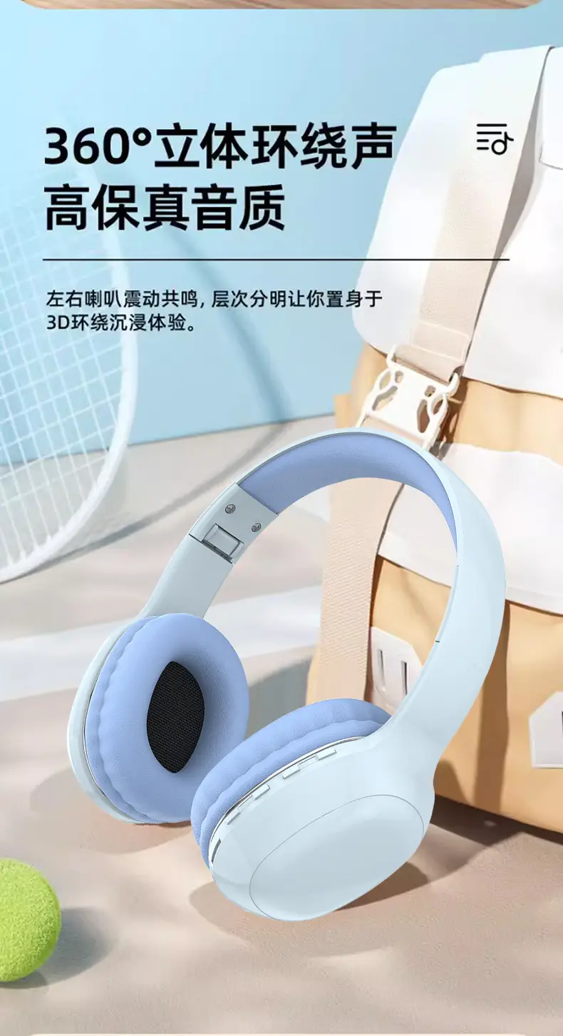 Wireless Bluetooth Headset with Bass & Hi-Fi Sound β feature 9