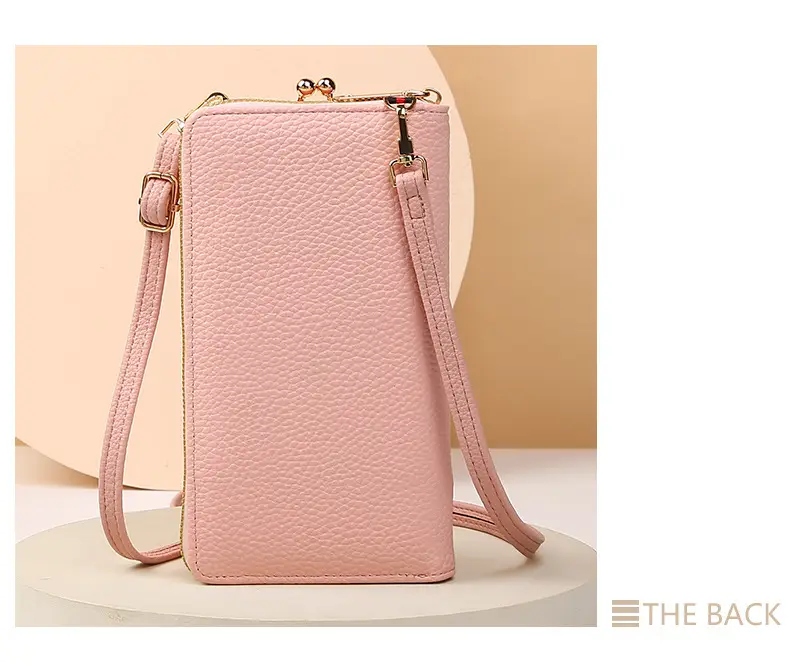 Korean Lychee Embroidered Crossbody Bag Yellow — feature 21