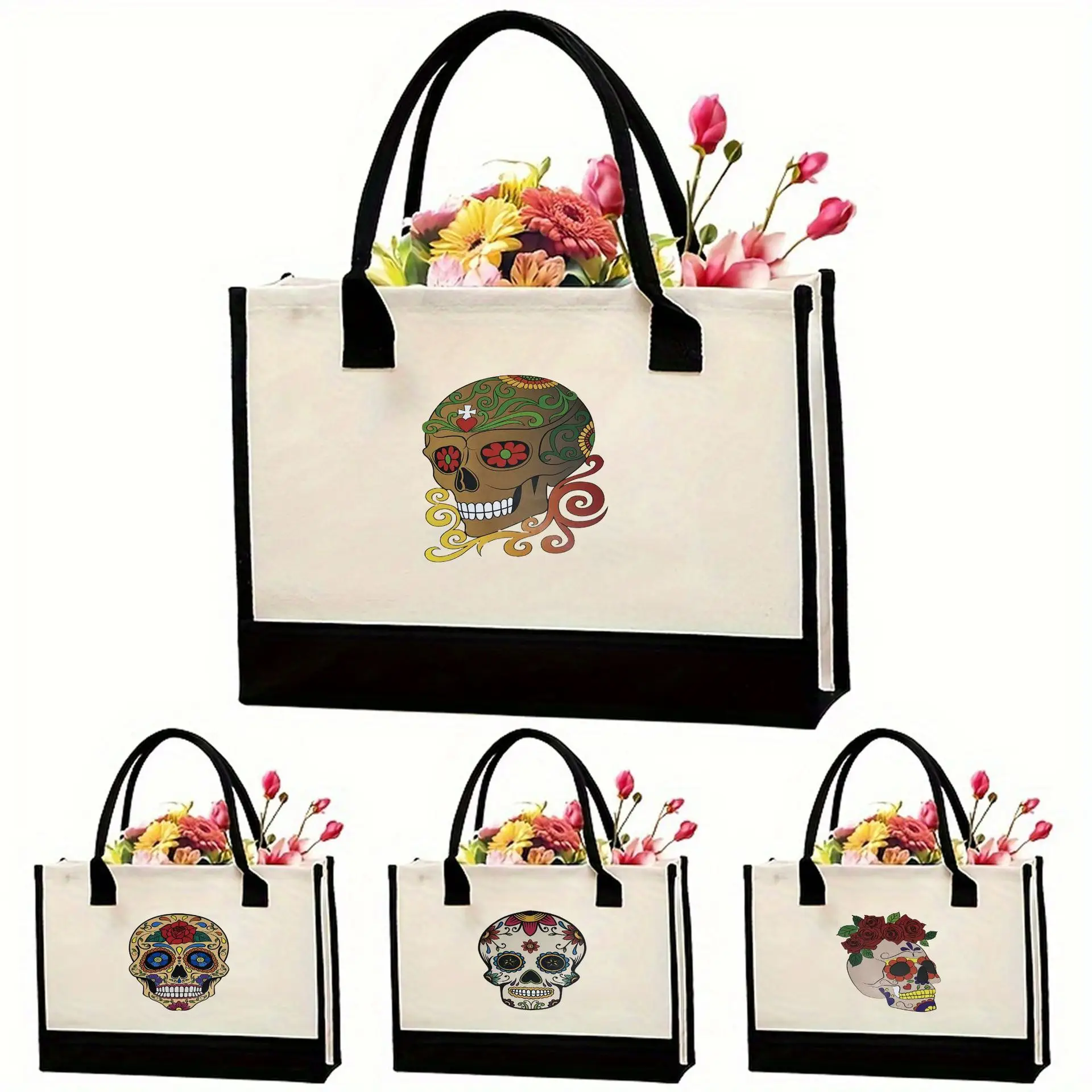 Colorful Printed Shoulder Bag for Women Large Capacity — feature 21