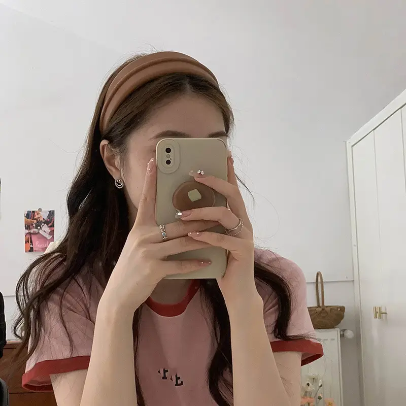 Korean Style PU Headband for Women with Hair Clip — feature 7