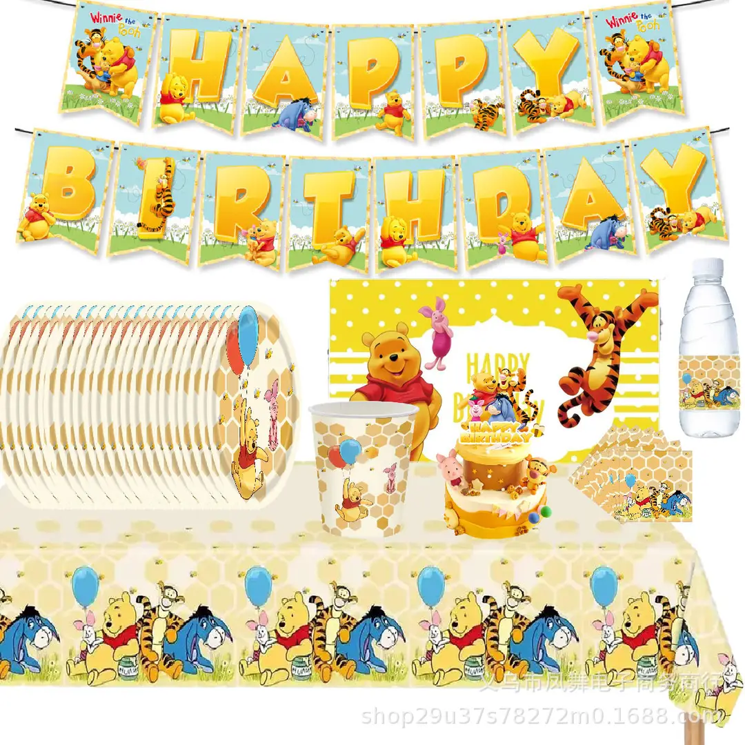 Toy Story 3 Party Supplies Candy Box Gift Bag Toystory Disposable Tableware Paper Plates Cups — feature 24