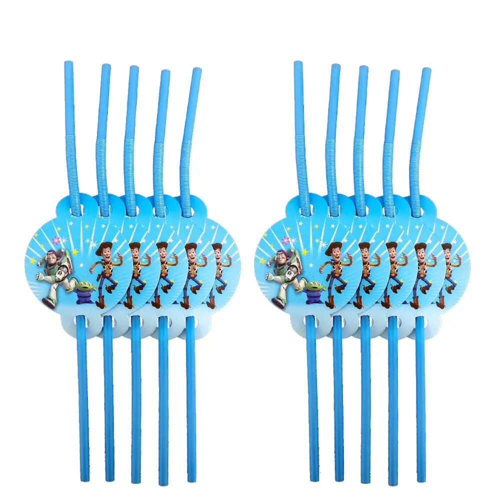 Toy Story 3 Party Supplies Candy Box Gift Bag Toystory Disposable Tableware Paper Plates Cups