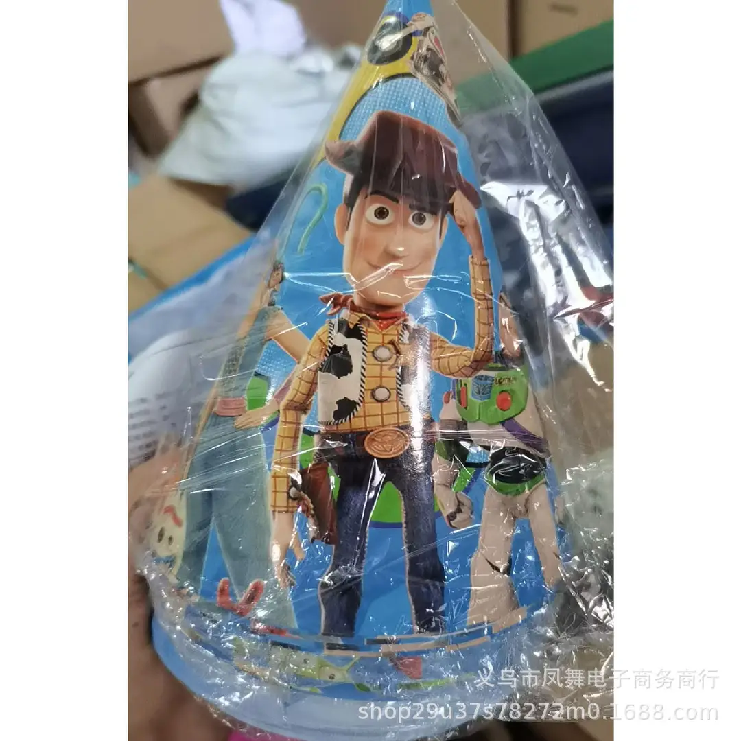 Toy Story 3 Party Supplies Candy Box Gift Bag Toystory Disposable Tableware Paper Plates Cups