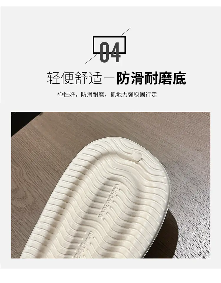 New couple's waterproof cotton slippers washed cotton slippers women's thickened non-slip confinement shoes men's autumn and winter cotton slippers fashion — feature 7