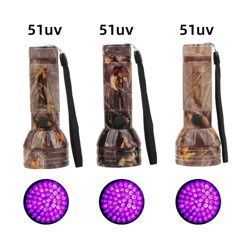 Purple UV Flashlight for Money & Counterfeit Detection