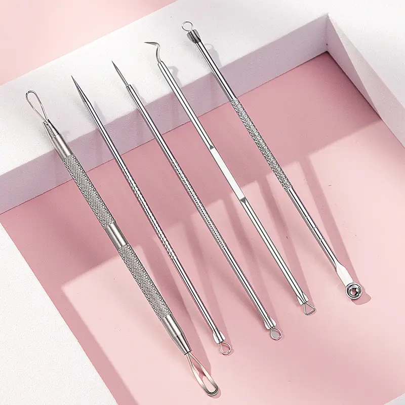 8-piece stainless steel acne care set — feature 18