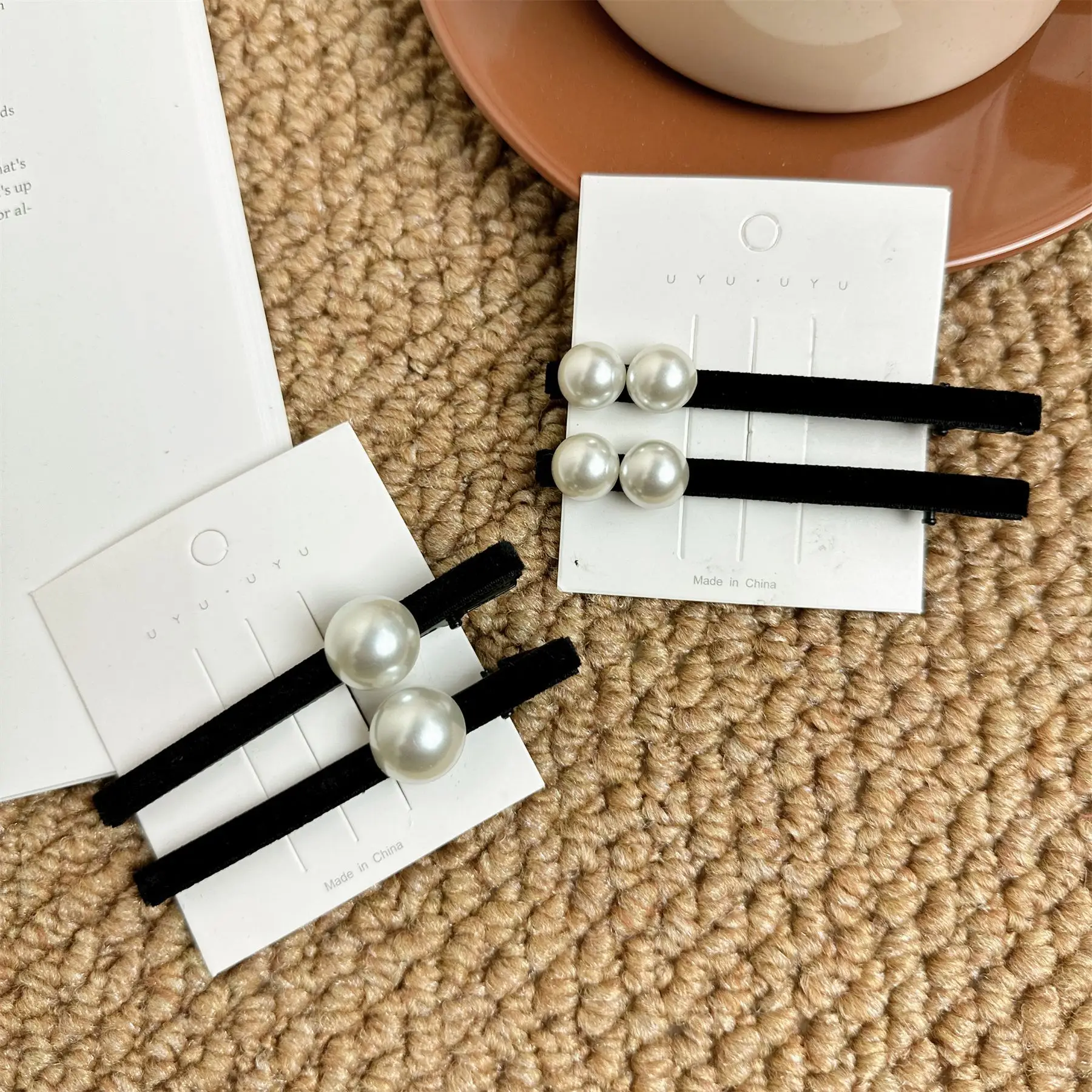 Pearl Clip Back Hairpin for Girls & Women — feature 12