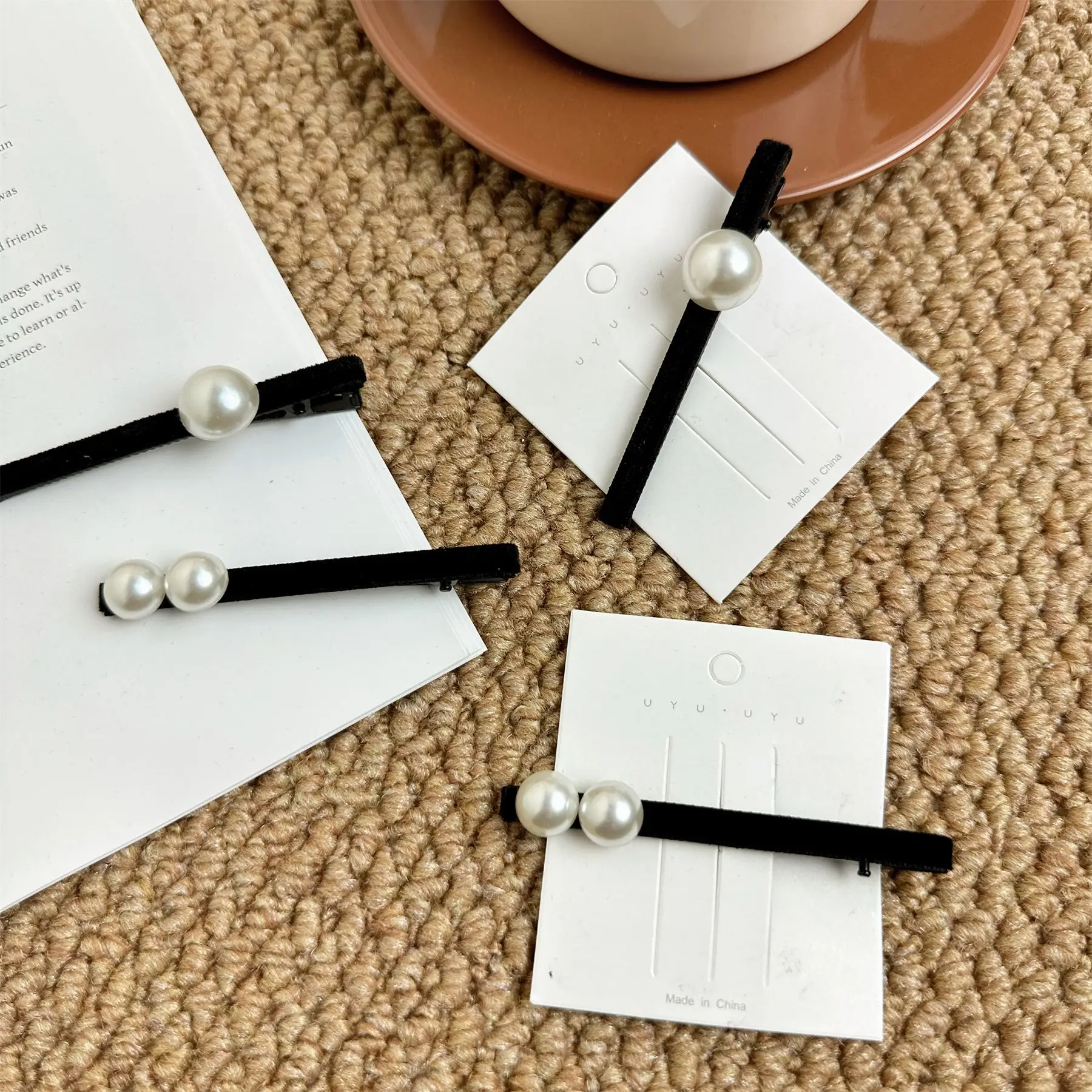Pearl Clip Back Hairpin for Girls & Women — feature 4