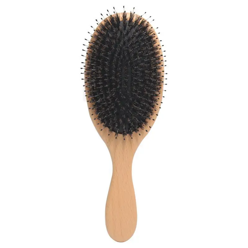Wholesale Beech Nylon Hair Massage Comb with High Rebound Air Cushion - Image 4